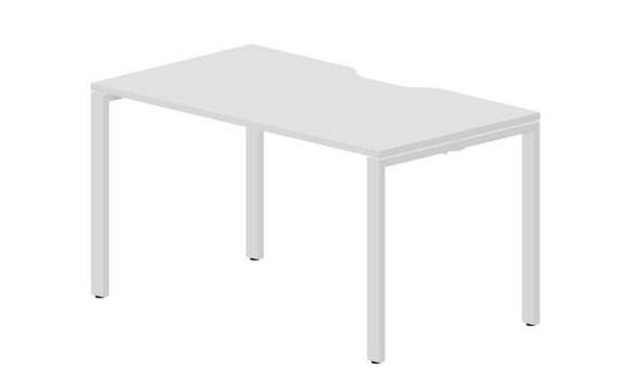 стол Strike 1380х780х750мм (с эргономичным вырезом)