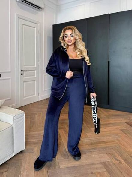 Костюм велюровый УК-181-1 Фабрика Моды Фото 1