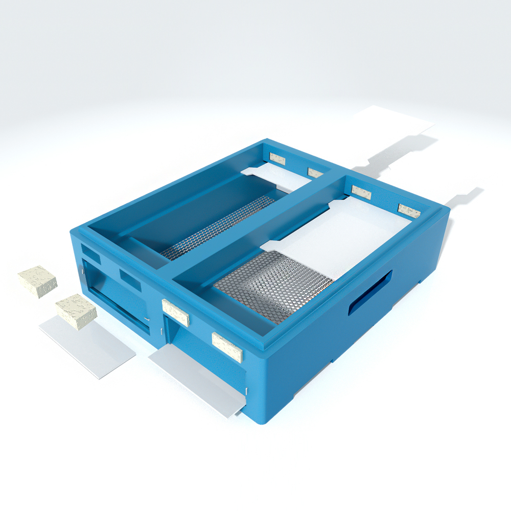 Дно ППУ Нижегородец на 12 рамок высокое