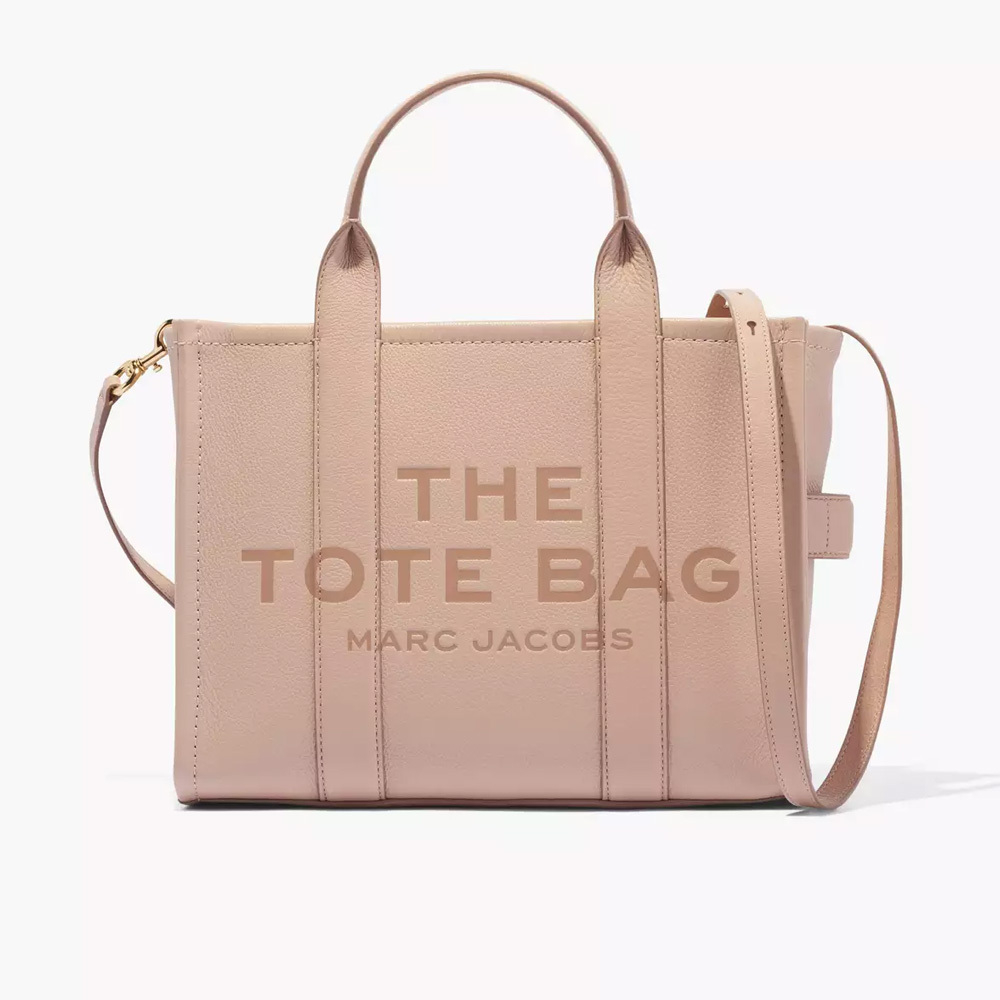 Сумка-тоут Marc Jacobs The Leather Medium Tote Rose Dust