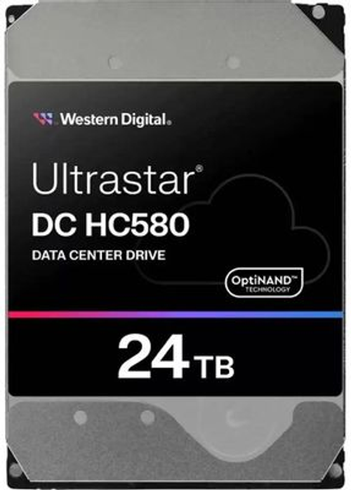 Серверный жесткий диск HDD Western Digital 24TB SAS 7.2K 3.5" WUH722424AL5204