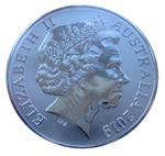 Австралия 1 доллар 2019 Кенгуру Прайви марк Privy mark Мерлайон Мерлион Сингапур СЕРЕБРО