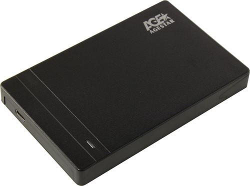 AgeStar <31UB2P3C> (EXT BOX для внешнего подключения 2.5" SATA  HDD/SSD,  USB3.2)