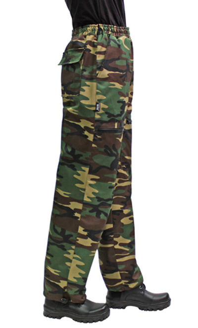 Брюки детские Юниор зел. КМФ