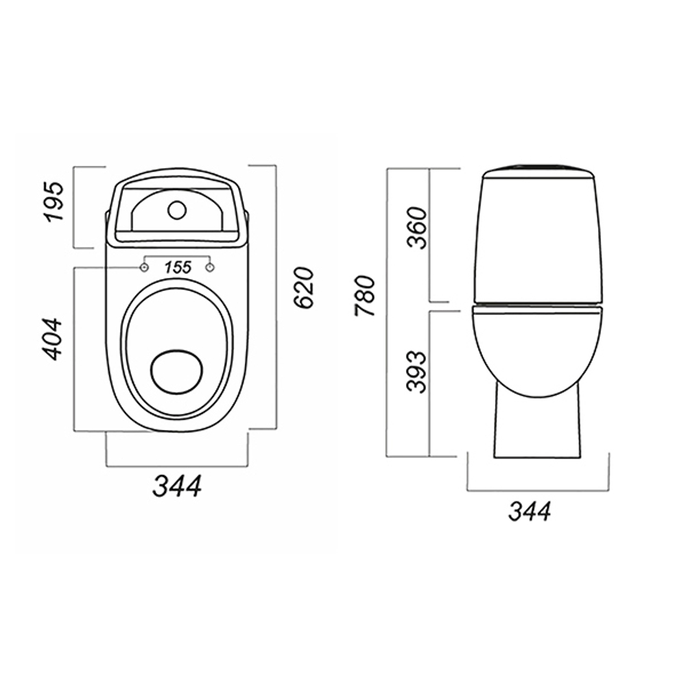 Унитаз-компакт "Best Comfort Green" (а/вспл,гор,ниж,2кн.Oliveira,лайм дюро м/лифт,clip up) (S Luxe)