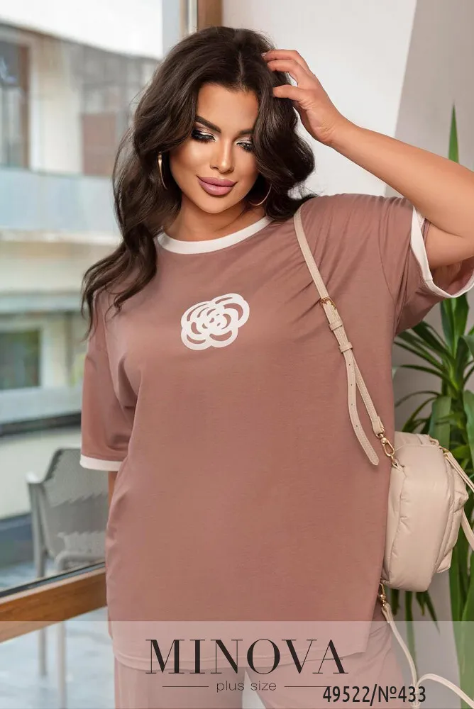Костюм 433-пудра Minova