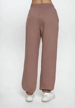 Объемные брюки-джоггеры с начесом