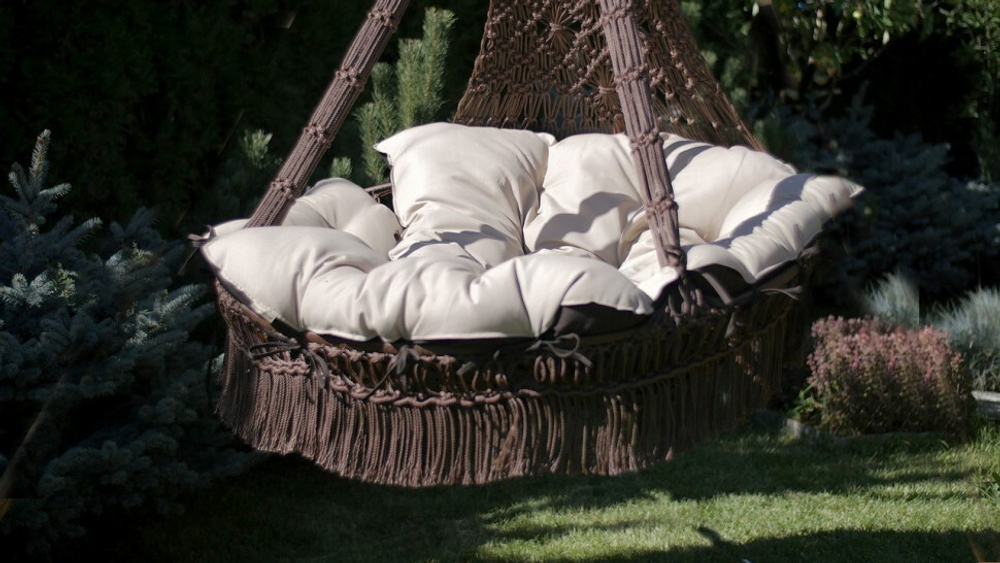 Подушка для кресла гамака Cartagena беж-коричневая