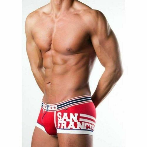 Мужские трусы хипсы красные TOOT San Francisco Boxer Red TT00008