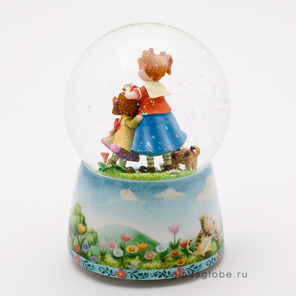 Снежный шар "Сестрички"