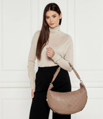 Сумка хобо CRESIDIA Guess - бежевый(HWPG93 49030)