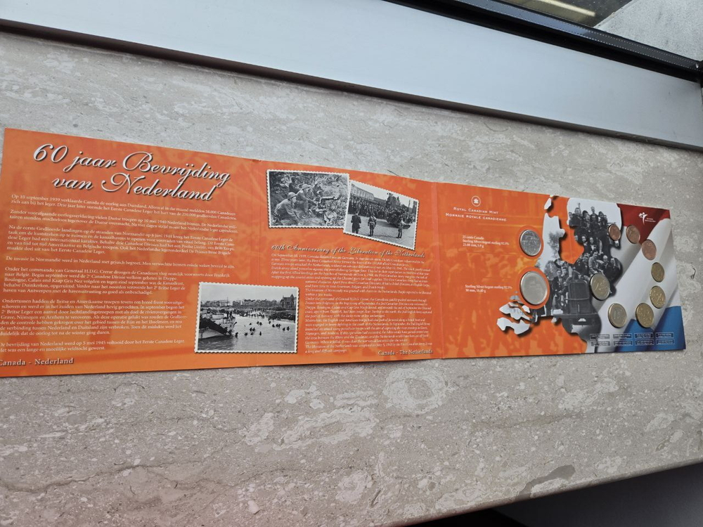 Netherlands 2013 BU Theme Set – 60 Years of Liberation: Netherlands-Canada