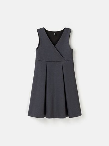 Сарафан приталенный "Графит" 7+