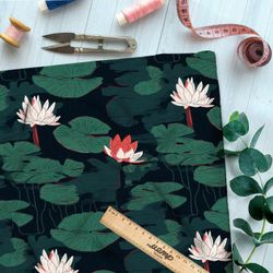 Ткань премиум бифлекс ночной пруд