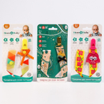 2792855 Держатель для пустышки, ниблера «Совушка» на ленте, МИКС