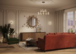 Люстра подвесная светодиодная Maytoni Arana MOD401PL-L108BS3K