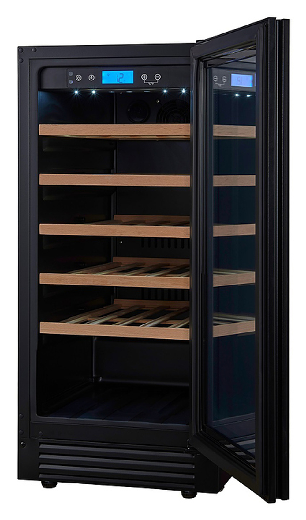 Винный шкаф Cellar Private CP032-1TBH черная дверь