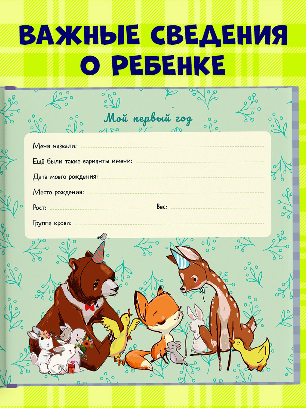 Альбом малыша. Мой первый альбом (для мальчика)