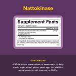 Natural Factors, наттокиназа, 100 мг, 60 вегетарианских капсул
