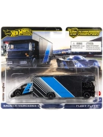 Набор Хот Вилс Premium Sauber-Mercedes и Fleet Flyer HRV41