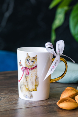 Кружка 450мл Mix&Match Синергия Кошка милашка