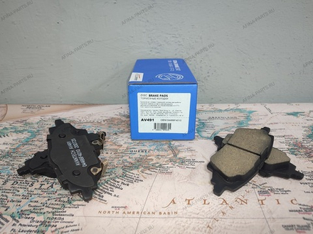 Колодки задние