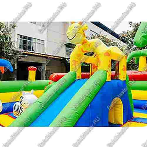 Коммерческий надувной батут "Яркие выходные" 6*5*2,8 м