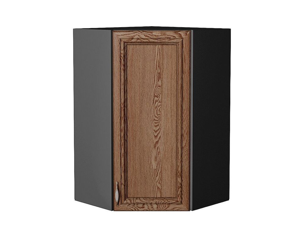 Шкаф верхний угловой Шале