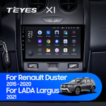 Teyes X1 9" для Renault Duster 2015-2020