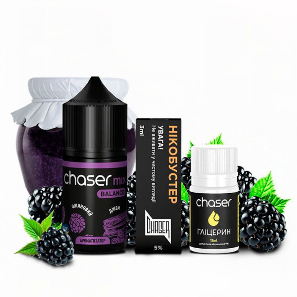 Chaser MIX - Blackberry Jam (30ml, 5% nic)