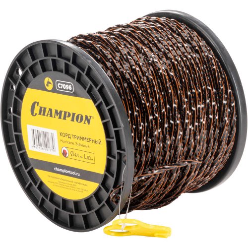 Леска CHAMPION Hurricane saw twist 4,4*83 м (зубчатая витая)+нож   C7096