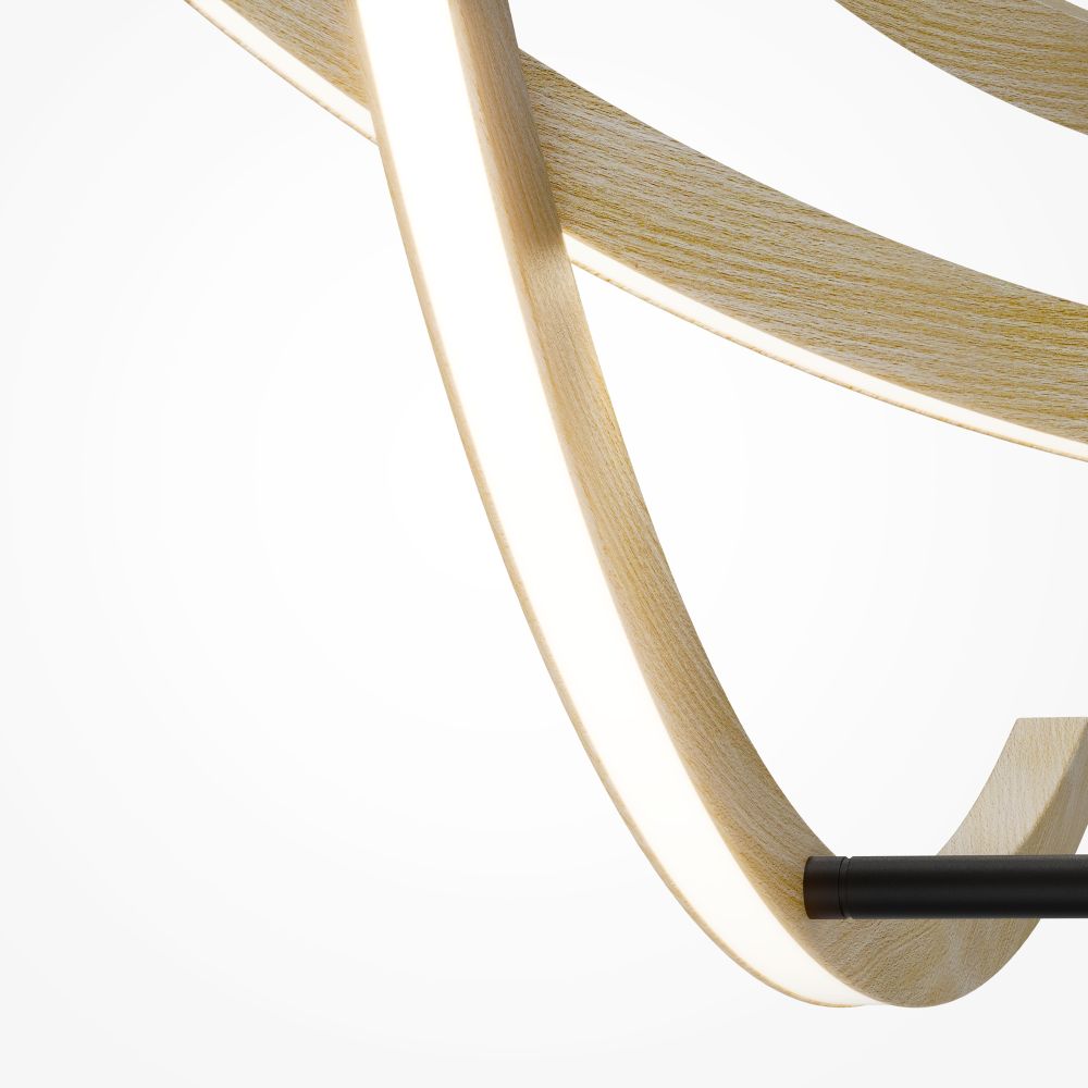 Люстра на штанге светодиодная Maytoni   MOD428PL-L27BK