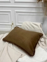 Декоративная наволочка 50х70 2 шт с молнией для подушки