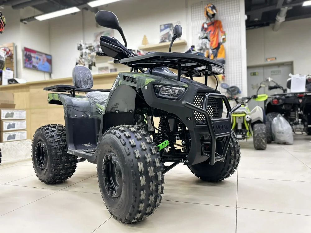 Квадроцикл MOTAX Grizlik Super Lux 125cc (2024). БУ - тест-драйв