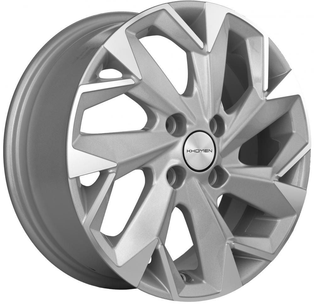 Khomen 1508 6x15 4x100 ET 50 Dia 60.1 (grey)