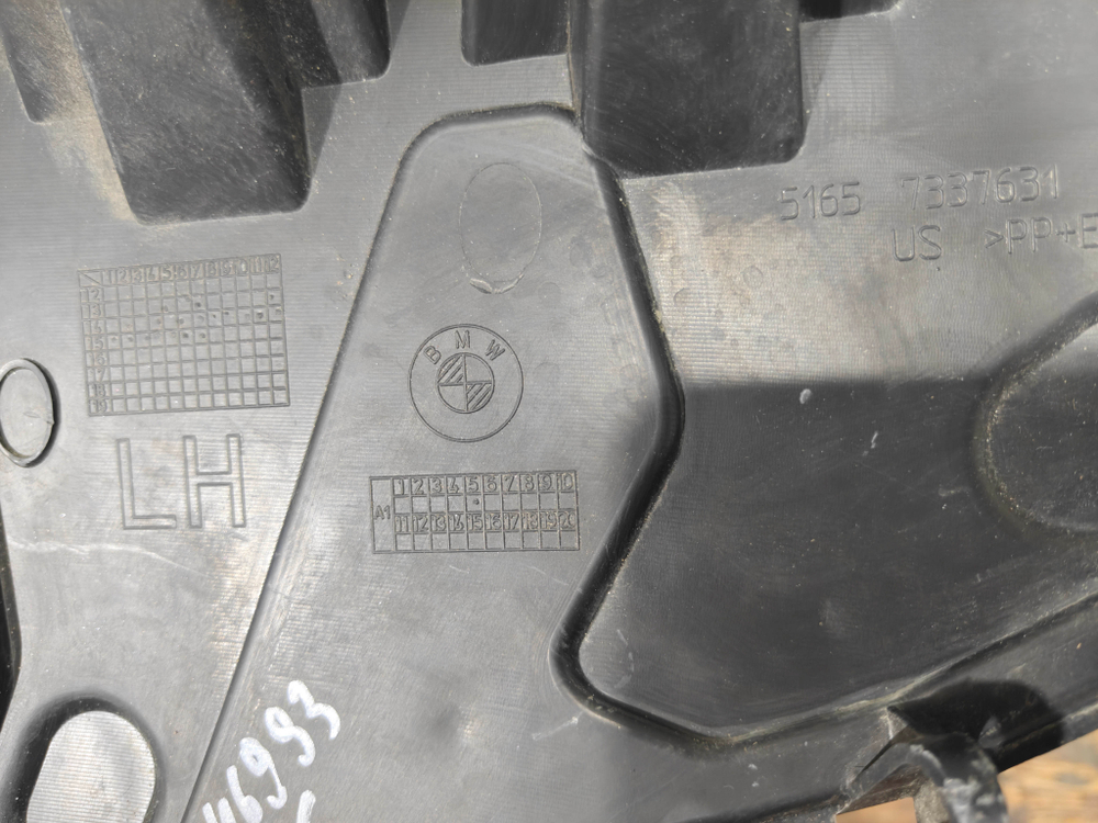 Кронштейн крыла переднего левого BMW X6 (F16) 14-19 Б/У Оригинал 51657337631