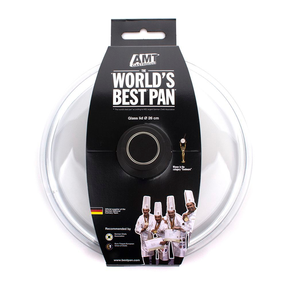 Крышка стеклянная 26см AMT Gastroguss Glass Lids Германия фото