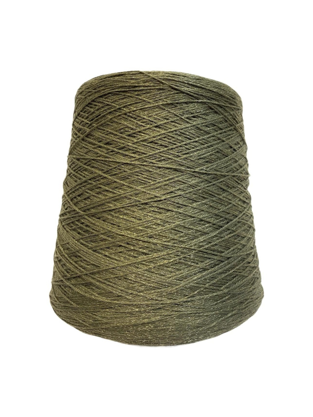 Пряжа на бобине (Италия) 77% мерсеризованный хлопок 23% п/э 100г-650м 490г