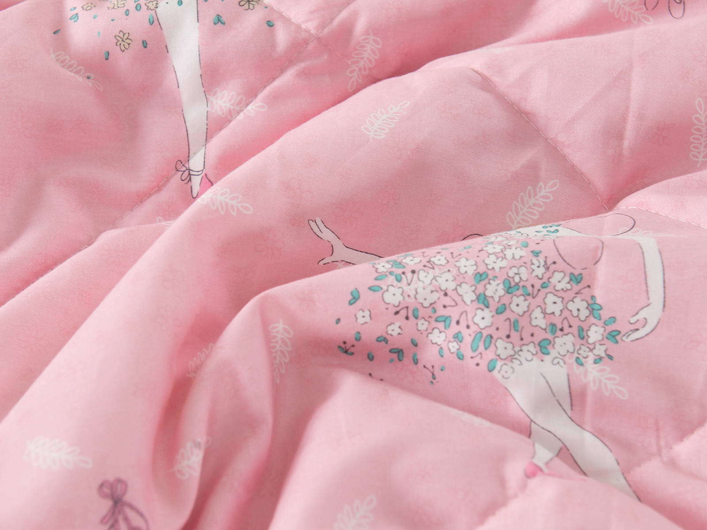 Детское постельное белье 1.5 спальное Sofi De MarkO Балерина розовое