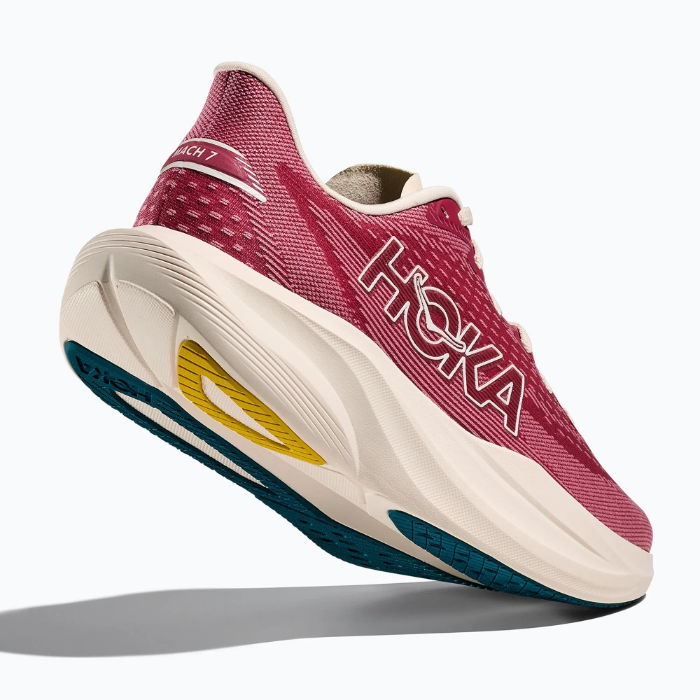 Женские кроссовки для бега HOKA Mach 7 lingonberry/cranberry
