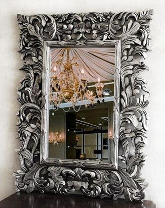 Зеркало Франциск, серебряное