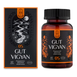 GUT VIGYAN Аюрведический комплекс ГАТ ВИГЯН Восстановление кишечника 60шт