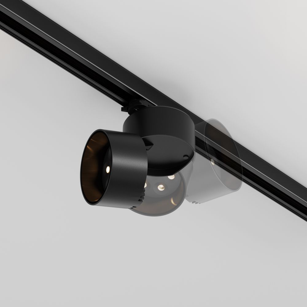 Трековый трехфазный светодиодный светильник Maytoni Trinity   TR199-3-15W2.7K-M-B