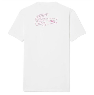 Мужская теннисная футболка Lacoste Ultra Dry Sport - white