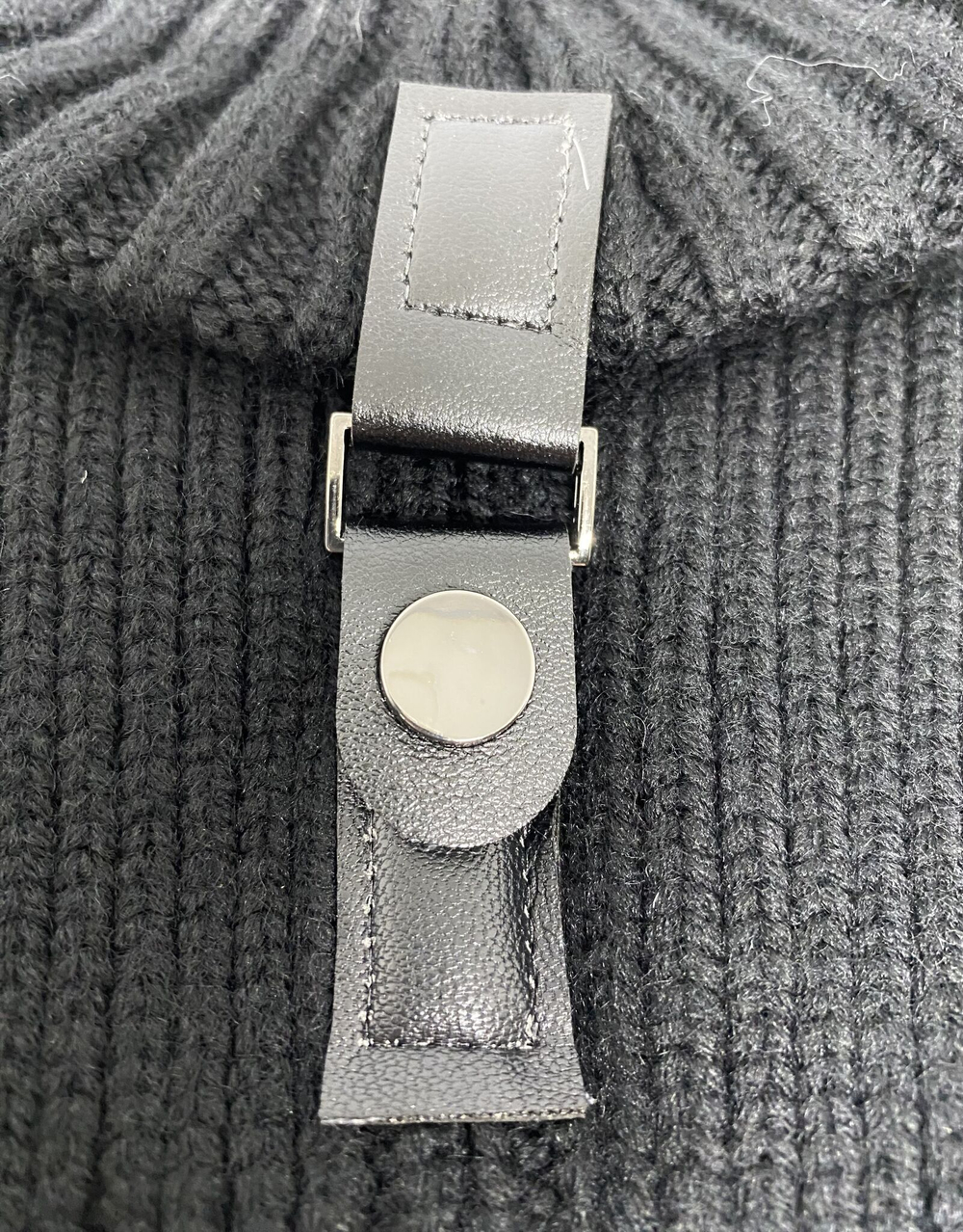 Шапка с отворотом конвертом