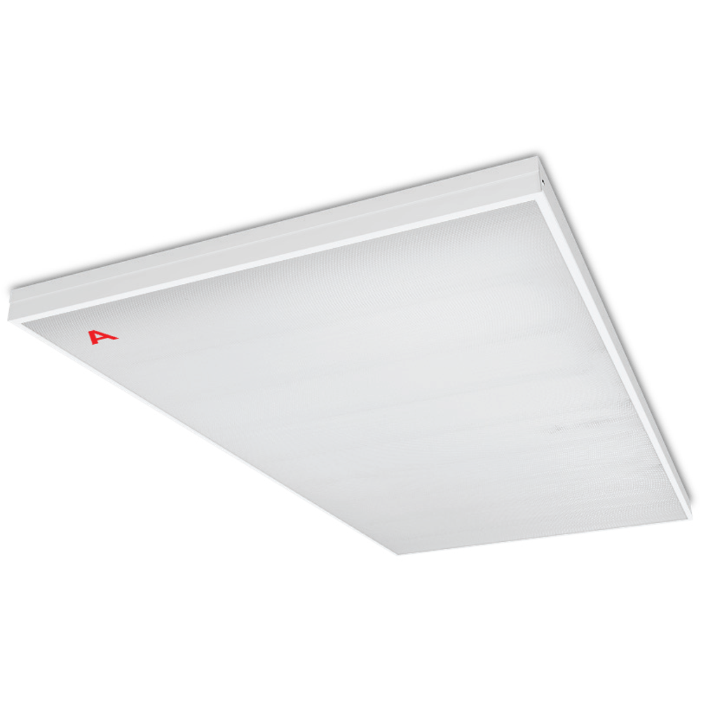 Светильник ОФИС ДВО01-342 с БАП EM1 72Вт 4000К IP40 Микропризма 8800лм 1195х595х40мм WOLTA PRO