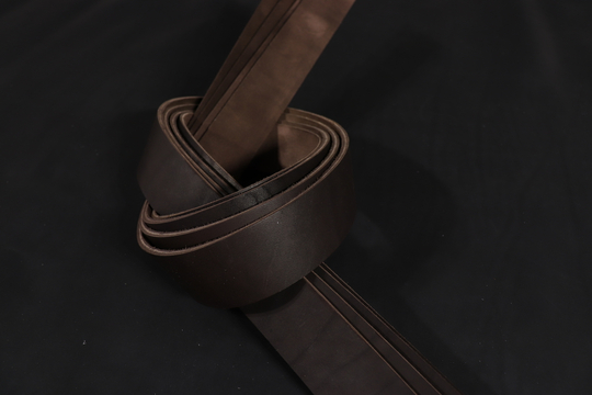 Ременная заготовка Махагон гладкая 3,6-4,0mm