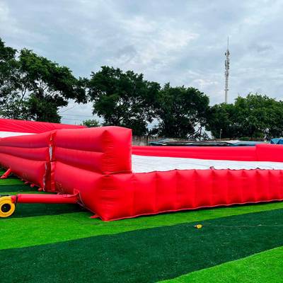 Надувная подушка «RedLine» для фристайла и экстрим-прыжков 30×11×4,5 м