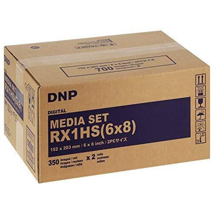 Термосублимационная бумага DNP MEDIA SET RX-1HS 15x20(6x8) 700 (350x2) отпечатков