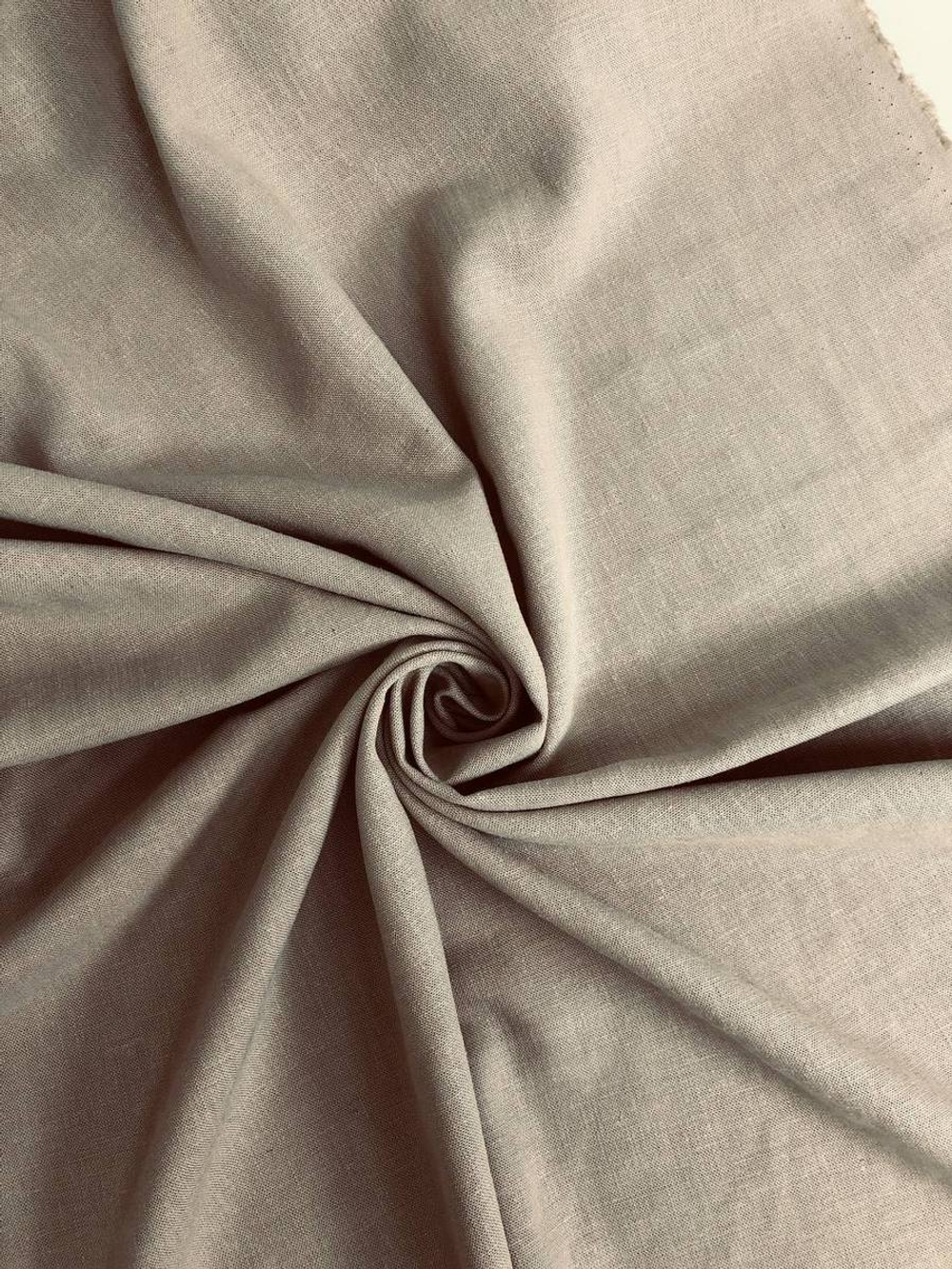 Плательная лен, беж NB#145